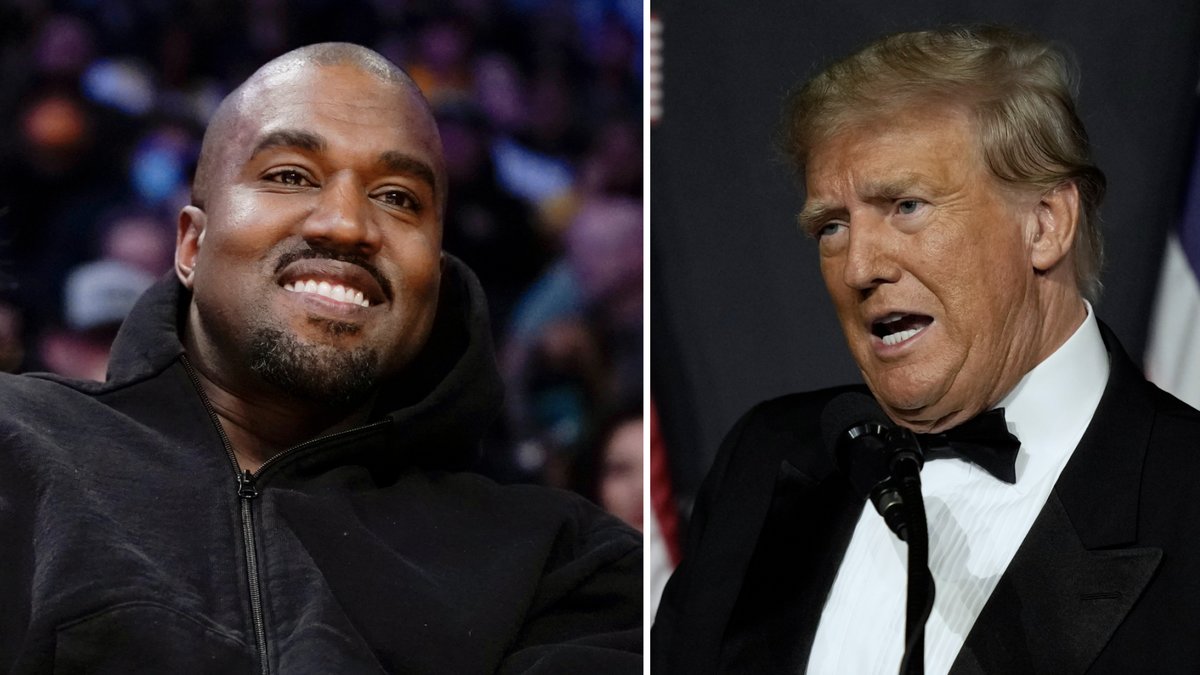 Kanye West vill ha Donald Trump som vicepresident.